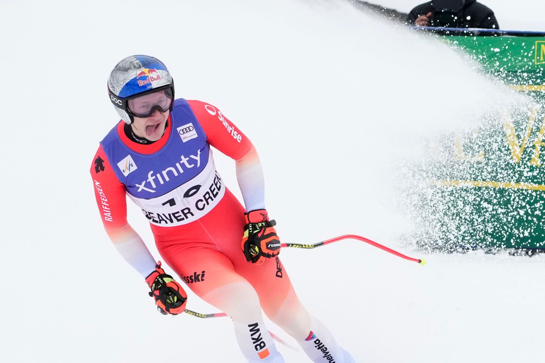 APTOPIX WCup Mens Downhill Skiing